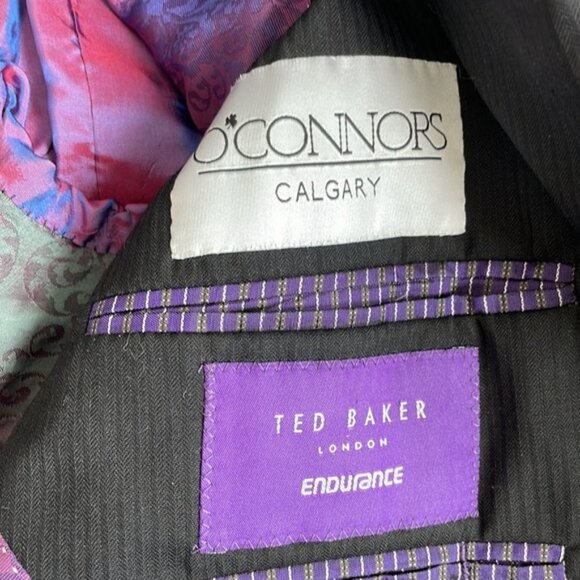 EC Men's Ted Baker Black Blazer - Size Small (36) - Picture 4 of 4